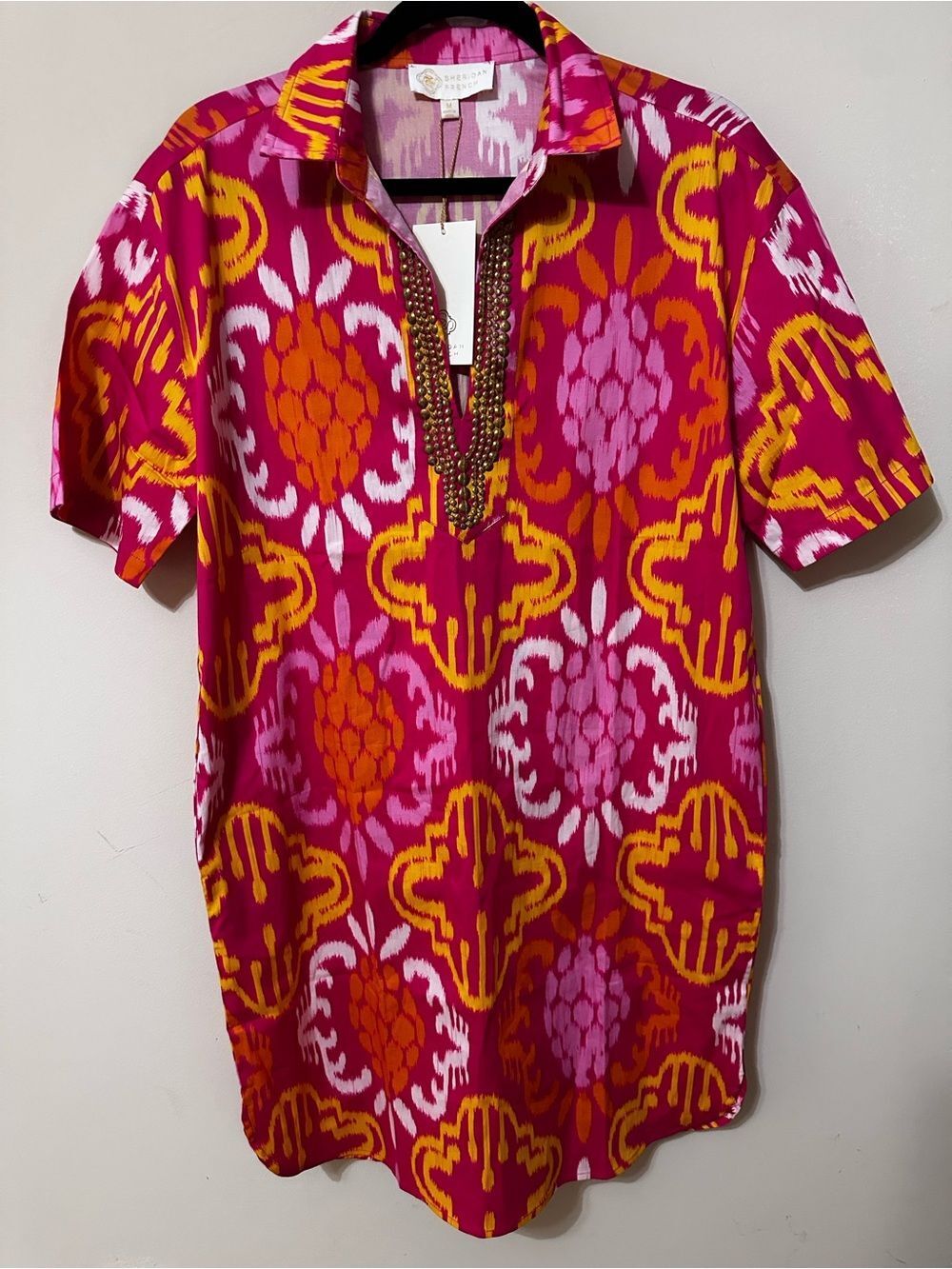 NWT Sheridan French Rhodes Dress in Mermaid Pineapple